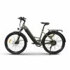 Hiko Scout Electric Hybrid Bike 500Wh Battery Olive (2022) Bikes