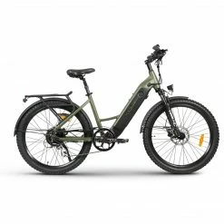 Hiko Scout Electric Hybrid Bike 500Wh Battery Olive (2022) Bikes 9 Hiko Scout Electric Hybrid Bike 500Wh Battery Olive (2022) Bikes