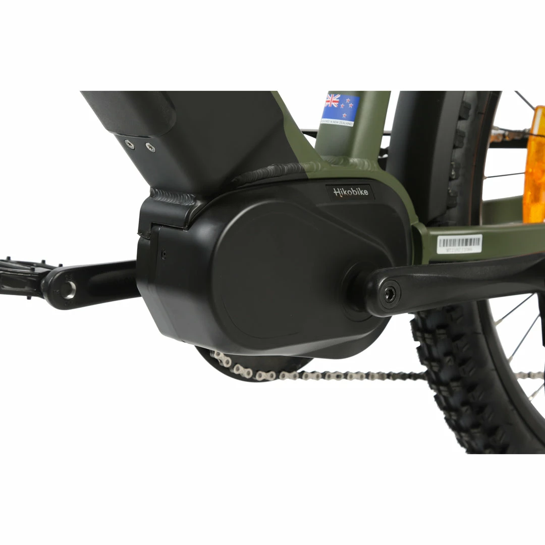 Hiko Vibe Electric Hybrid Bike 672Wh Battery Olive (2022) 5 Hiko Vibe Electric Hybrid Bike 672Wh Battery Olive (2022)