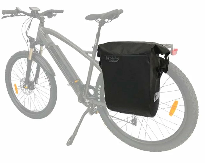 Hiko Waterproof Pannier Bag Black 2 Hiko Waterproof Pannier Bag Black