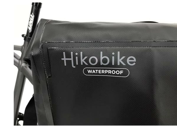 Hiko Waterproof Pannier Bag Black 6 Hiko Waterproof Pannier Bag Black