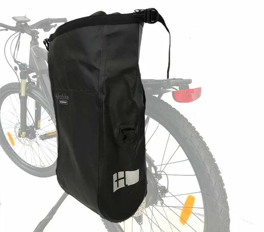 Hiko Waterproof Pannier Bag Black 3 Hiko Waterproof Pannier Bag Black