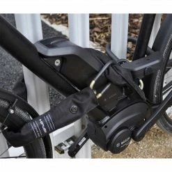 Hiplok Wearable E-Bike Lock E-DX Cargo D-Lock With Chain Black