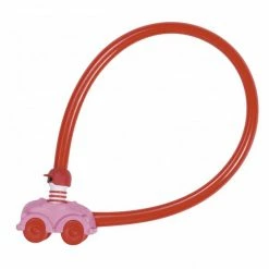 My First Abus 1505 Cable Key Lock Pink