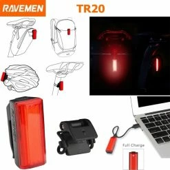 99bikes.co.nz Bike Essentials Ravemen TR20 USB Rear Light 20 Lumens 6 99bikes.co.nz Bike Essentials Ravemen TR20 USB Rear Light 20 Lumens