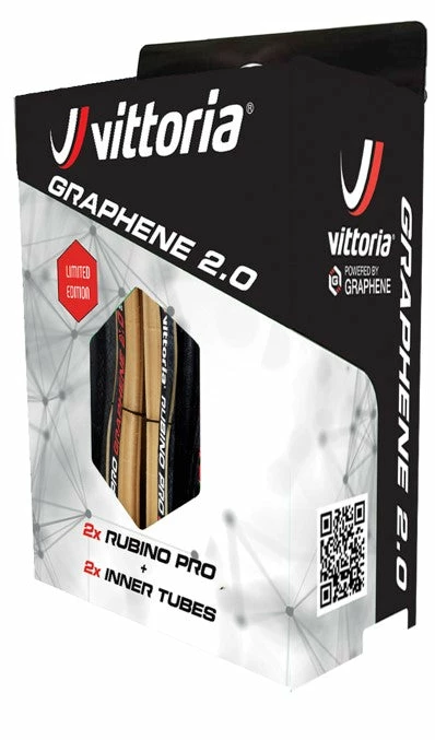Vittoria Rubino Pro IV Tyre/Tube Twin Pack 700 X 28 G2.0 Tan/Black Parts & Maintenance 3 Vittoria Rubino Pro IV Tyre/Tube Twin Pack 700 X 28 G2.0 Tan/Black Parts & Maintenance
