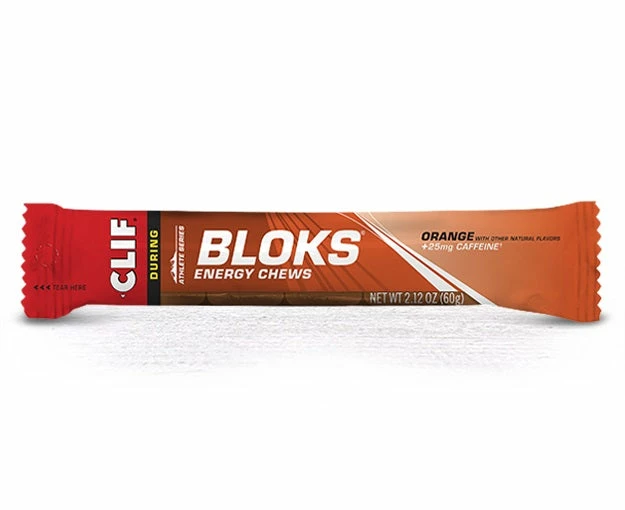 Clif Bar Clif Shot Blok Energy Chew Orange Accessories 1 Clif Bar Clif Shot Blok Energy Chew Orange Accessories