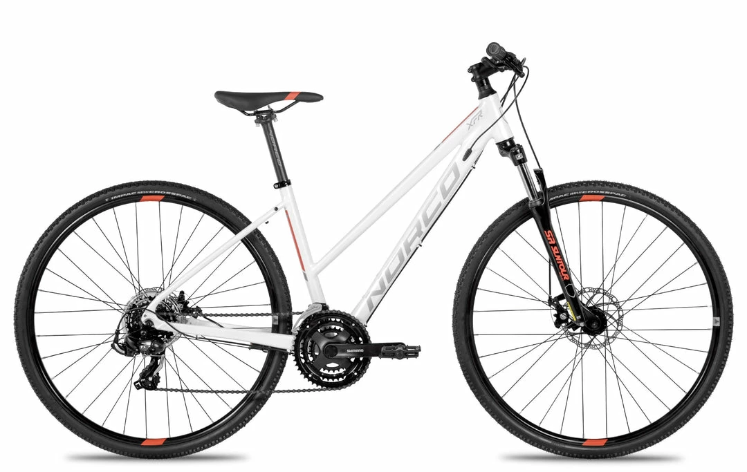 Norco XFR 5 ST Hybrid Bike White (2018) 1 Norco XFR 5 ST Hybrid Bike White (2018)