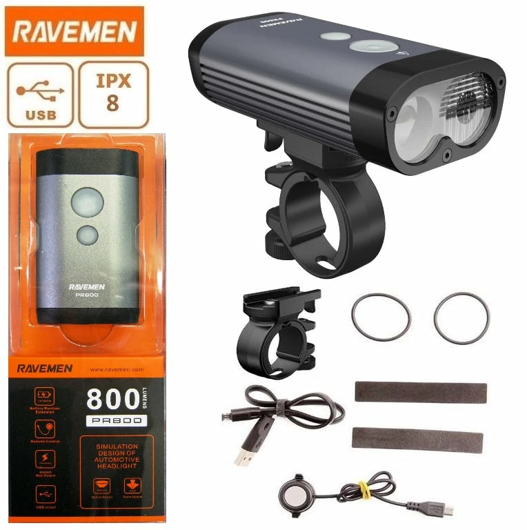 Ravemen PR800 USB Rear Light 800 Lumens 3 Ravemen PR800 USB Rear Light 800 Lumens