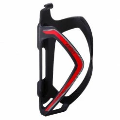 BBB FlexCage Bottle Holder Matt Black With Red Accessories