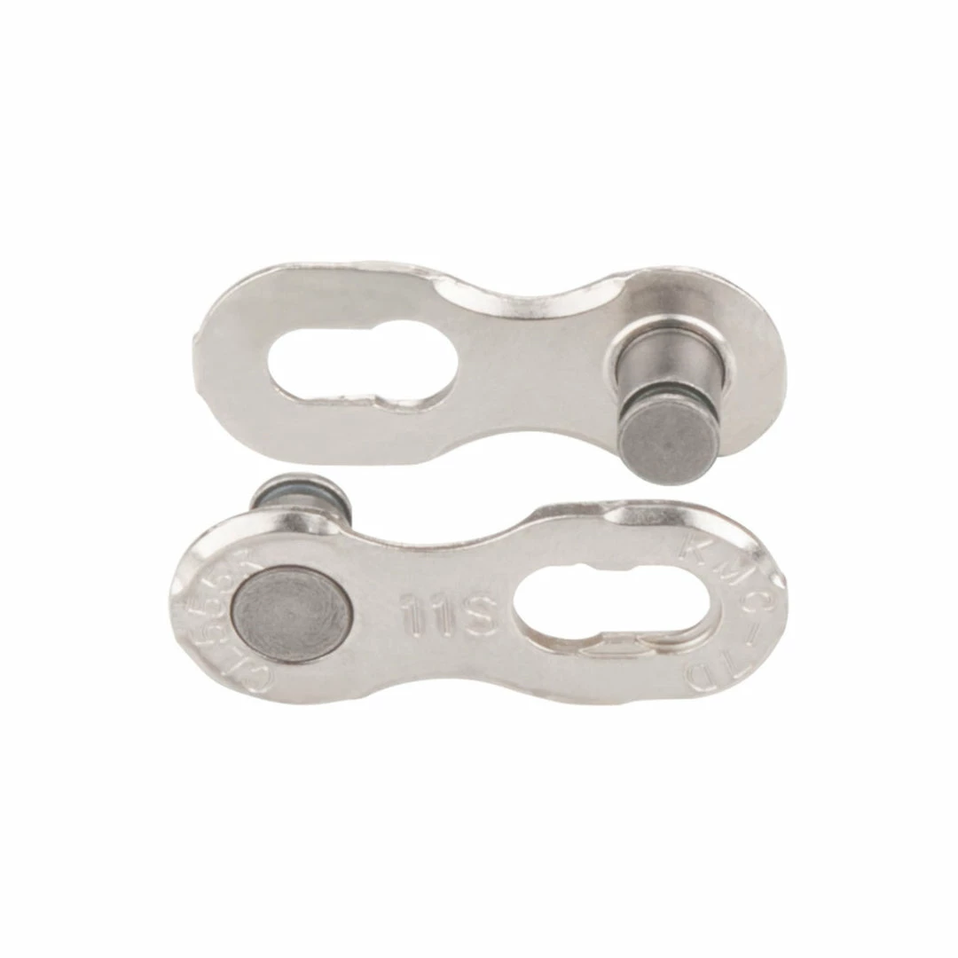 KMC MissingLink Chain Connector CL555R 11-Speed Silver 2pc Parts & Maintenance 1 KMC MissingLink Chain Connector CL555R 11-Speed Silver 2pc Parts & Maintenance