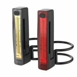 Bike Essentials Knog Lightset 40/20L Plus Strap Black