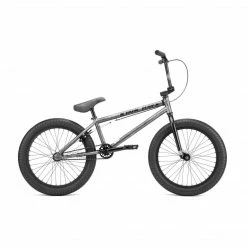 Kink Curb BMX Bike Matte Brushed Silver (2022)