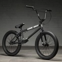 Kink Curb BMX Bike Matte Midnight Black (2022) Bikes
