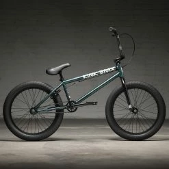 Kink Launch BMX Bike Gloss Galaxy Green (2022) 10 Kink Launch BMX Bike Gloss Galaxy Green (2022)