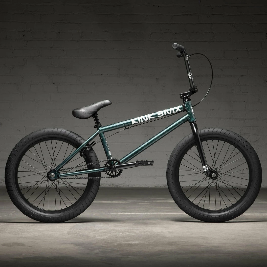 Kink Launch BMX Bike Gloss Galaxy Green (2022) 3 Kink Launch BMX Bike Gloss Galaxy Green (2022)