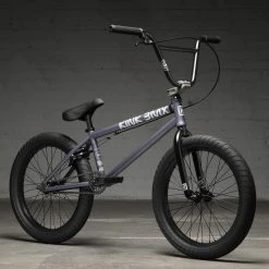 Kink Launch BMX Bike Matte Storm Grey (2022) Bikes