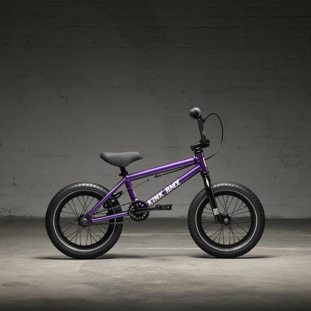 Kink Pump 14" Kids BMX Bike Gloss Digital Purple (2022) Bikes 3 Kink Pump 14" Kids BMX Bike Gloss Digital Purple (2022) Bikes