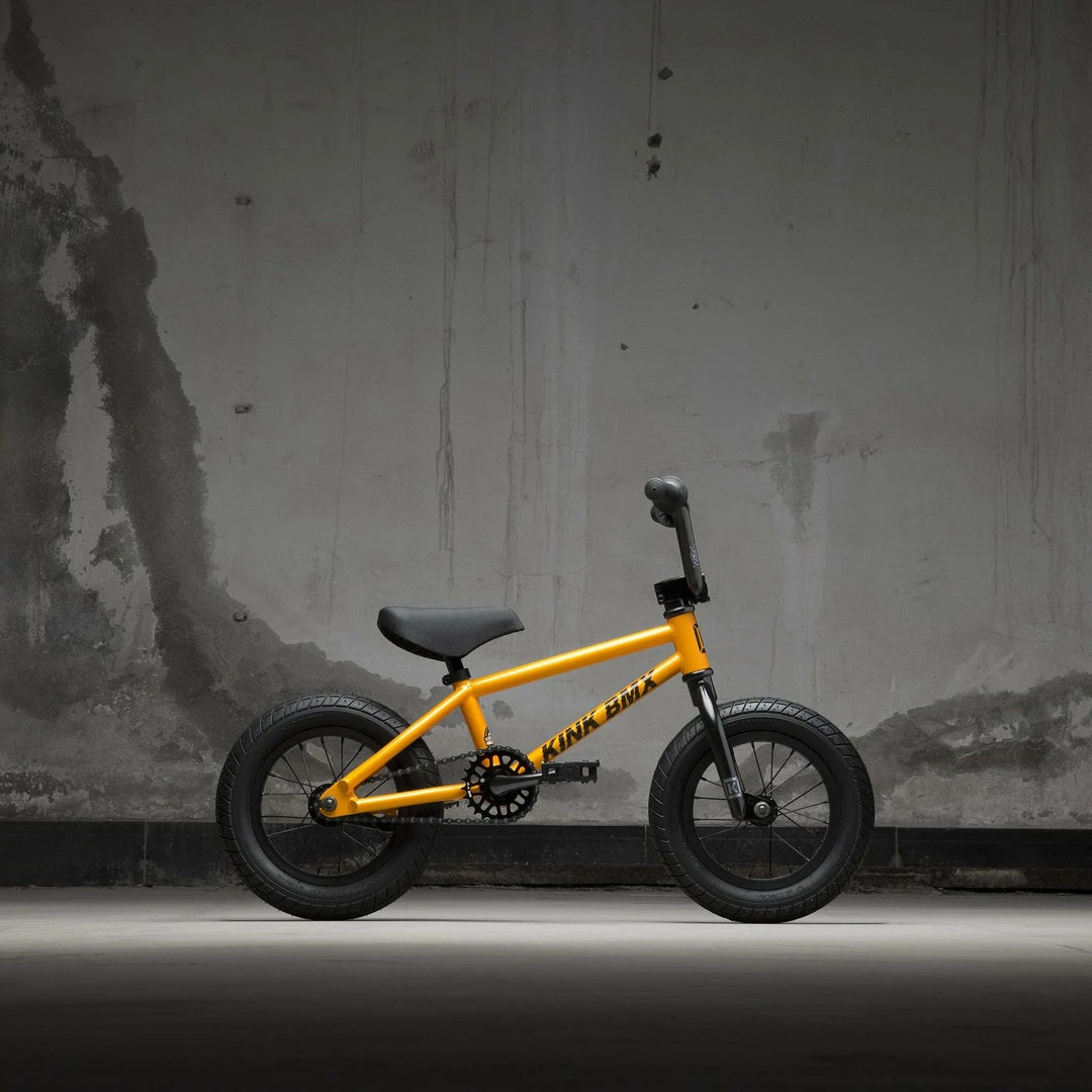 Kink Roaster 12" Kids BMX Bike Gloss Dusk Orange Bikes 2 Kink Roaster 12" Kids BMX Bike Gloss Dusk Orange Bikes