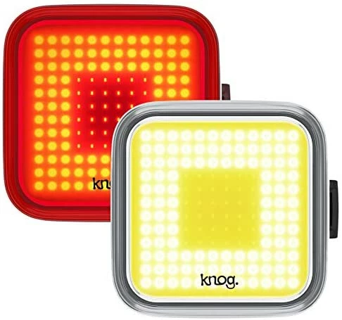 Bike Essentials Knog Blinder Square Twin Pack 2 Bike Essentials Knog Blinder Square Twin Pack