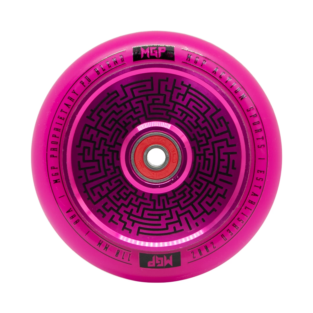 Scooters Madd Gear MGP Scooter Wheel 110mm Corrupt Pink 1 Scooters Madd Gear MGP Scooter Wheel 110mm Corrupt Pink