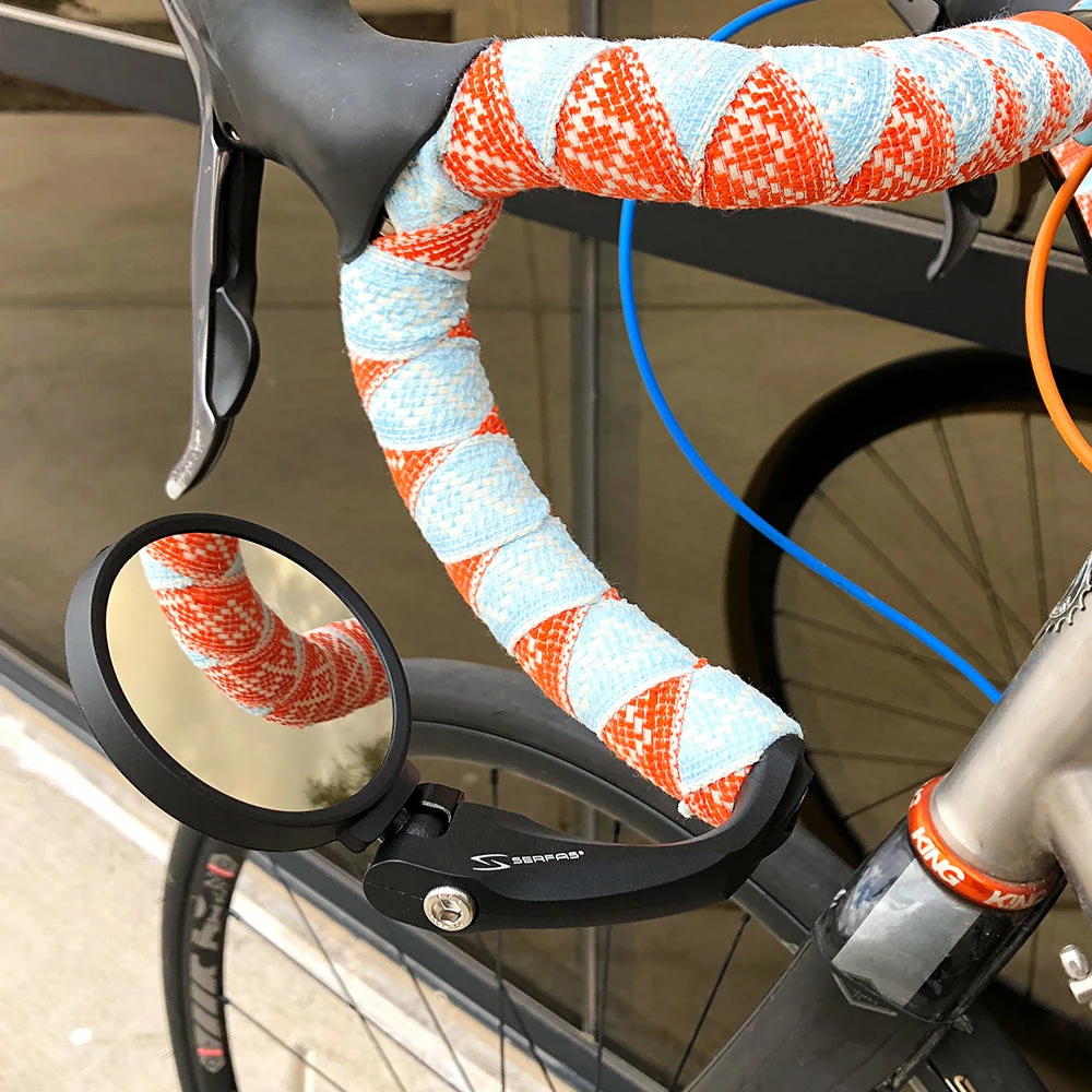 Serfas Mirror Barend Stainless Long 62mm 2 Serfas Mirror Barend Stainless Long 62mm