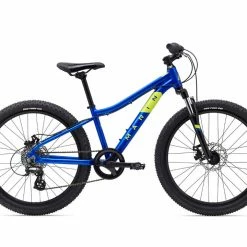 Marin Bayview Trail 24" Kids Mountain Bike Gloss Blue/Yellow Bikes