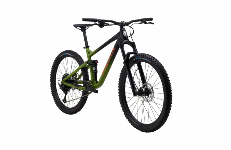 Bikes Marin Rift Zone 1 Trail Bike Gloss Black/Green With Orange (2022) 2 Bikes Marin Rift Zone 1 Trail Bike Gloss Black/Green With Orange (2022)