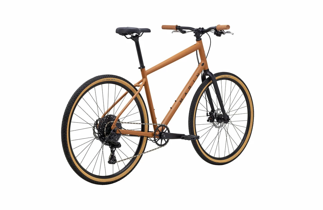Marin Kentfield 2 Hybrid Bike Tan/Black (2022) 2 Marin Kentfield 2 Hybrid Bike Tan/Black (2022)
