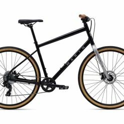 Marin Kentfield CS1 Hybrid Bike Black/Chrome (2022)