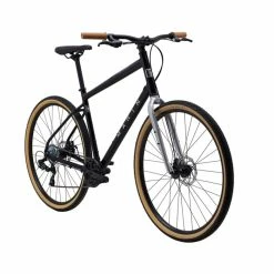 Marin Kentfield CS1 Hybrid Bike Black/Chrome (2022)