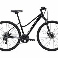 Bikes Marin San Anselmo DS1 Hybrid Bike Gloss Black (2022)
