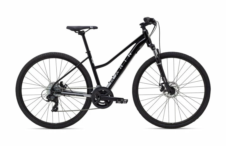 Bikes Marin San Anselmo DS1 Hybrid Bike Gloss Black (2022) 1 Bikes Marin San Anselmo DS1 Hybrid Bike Gloss Black (2022)