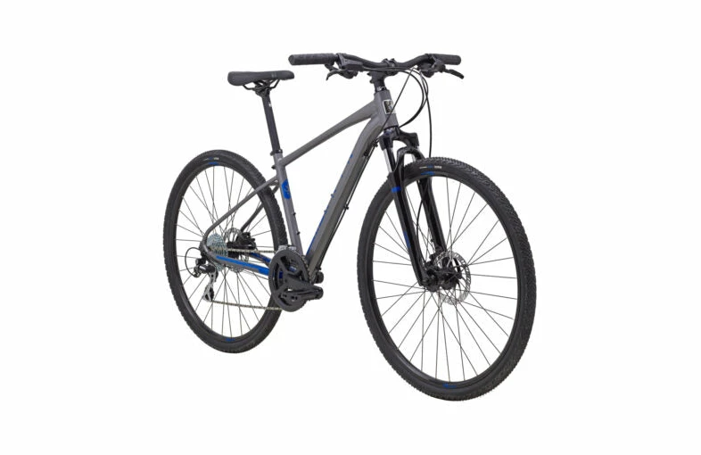 Marin San Rafael DS2 Hybrid Bike Grey/Blue (2022) 2 Marin San Rafael DS2 Hybrid Bike Grey/Blue (2022)