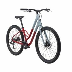Marin Stinson 1 ST Hybrid Bike Gloss Maroon/Grey (2022) Bikes