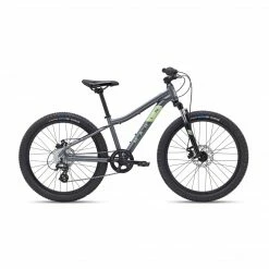 Bikes Marin Bayview Trail 24" Kids Mountain Bike Grey/Mint