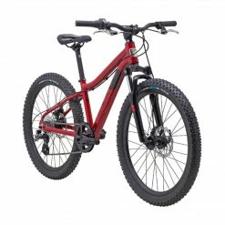 Marin Bayview Trail 24" Kids Mountain Bike Red/Black Bikes