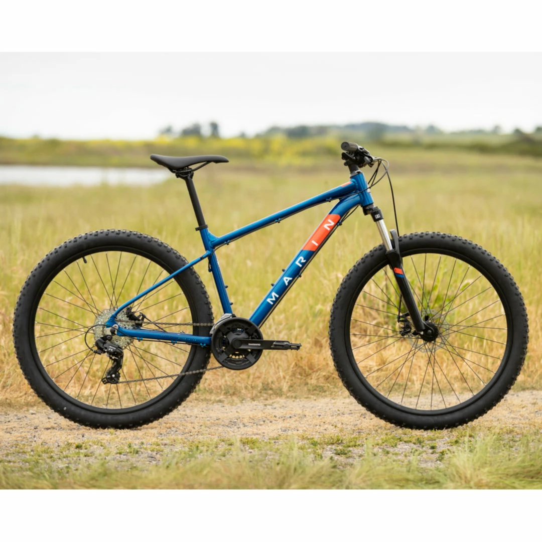 Marin Bolinas Ridge 1 Hardtail Mountain Bike 27.5” Wheels Blue (2022) 2 Marin Bolinas Ridge 1 Hardtail Mountain Bike 27.5” Wheels Blue (2022)
