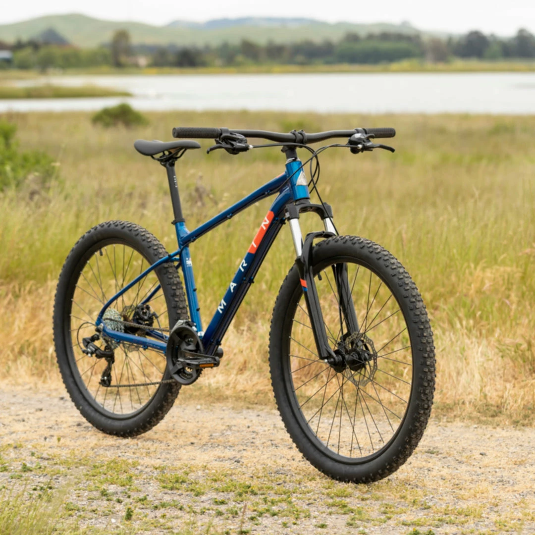 Marin Bolinas Ridge 1 Hardtail Mountain Bike 27.5” Wheels Blue (2022) 3 Marin Bolinas Ridge 1 Hardtail Mountain Bike 27.5” Wheels Blue (2022)
