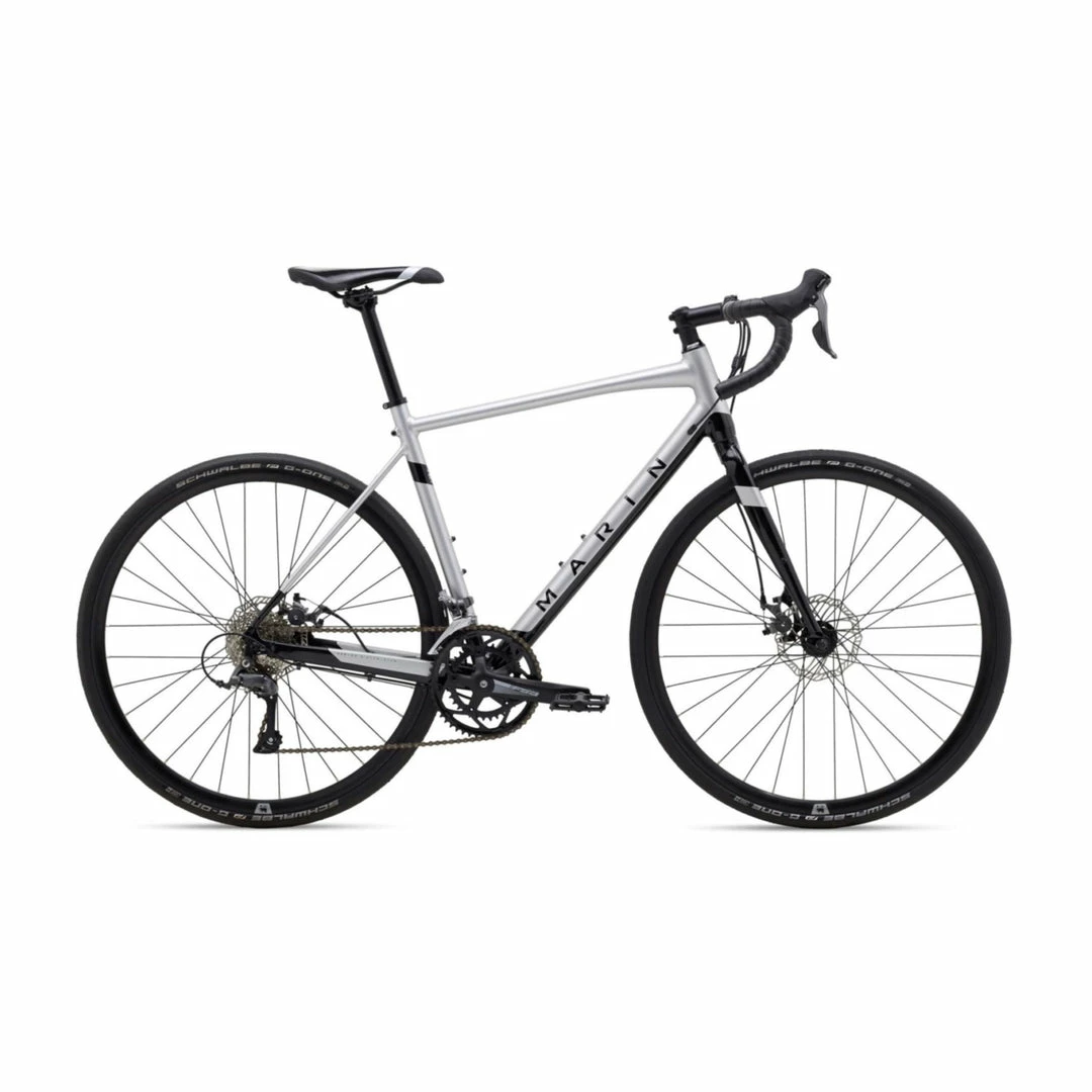 Marin Gestalt Adventure Road Bike Black/Silver (2022) Bikes 1 Marin Gestalt Adventure Road Bike Black/Silver (2022) Bikes