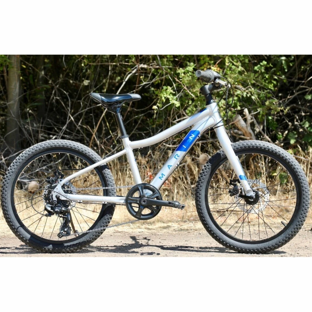 Bikes Marin Hidden Canyon 20" Kids Mountain Bike Silver/Blue 3 Bikes Marin Hidden Canyon 20" Kids Mountain Bike Silver/Blue