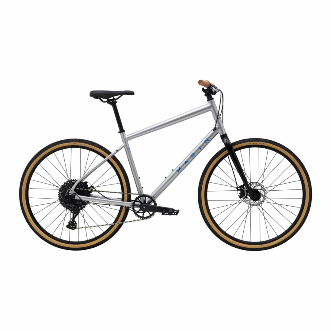 Bikes Marin Kentfield 2 Hybrid Bike Blue/Chrome (2022) 1 Bikes Marin Kentfield 2 Hybrid Bike Blue/Chrome (2022)