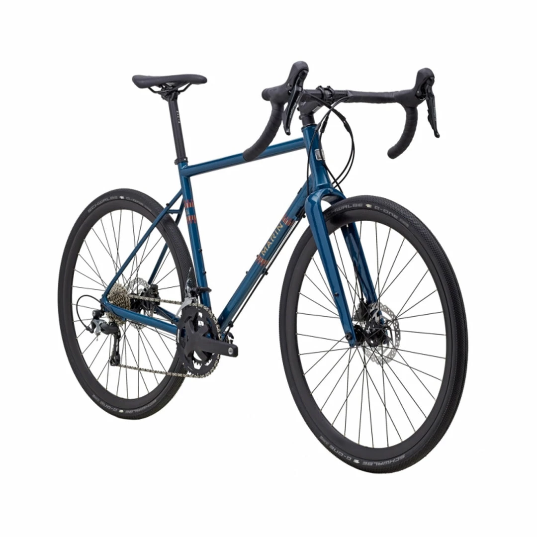 Marin Nicasio 2 Adventure Road Bike Satin Blue/Green/Orange (2022) 2 Marin Nicasio 2 Adventure Road Bike Satin Blue/Green/Orange (2022)