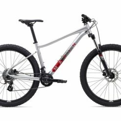 Marin Wildcat Trail WFG 3 Women’s Hardtail Mountain Bike Silver/Black/Red (2021) Bikes