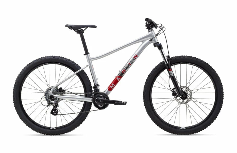 Marin Wildcat Trail WFG 3 Women’s Hardtail Mountain Bike Silver/Black/Red (2021) Bikes 1 Marin Wildcat Trail WFG 3 Women’s Hardtail Mountain Bike Silver/Black/Red (2021) Bikes