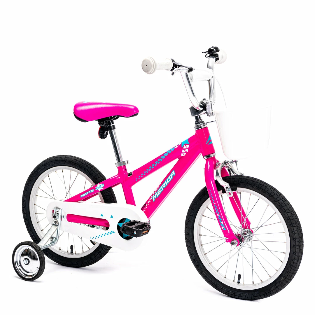 Bikes Merida Matts J16 16" Kids Bike Dark Pink/White 3 Bikes Merida Matts J16 16" Kids Bike Dark Pink/White