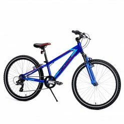 Bikes Merida Matts J24 24" Kids Mountain Bike Dark Blue/Red 10 Bikes Merida Matts J24 24