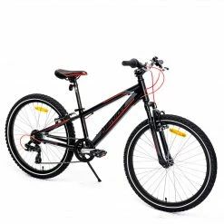 Merida Matts J24 Kids 24” Mountain Bike Black/Grey/Red Bikes 17 Merida Matts J24 Kids 24” Mountain Bike Black/Grey/Red Bikes