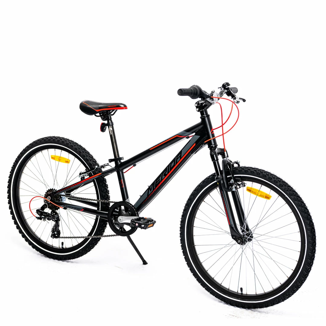 Merida Matts J24 Kids 24” Mountain Bike Black/Grey/Red Bikes 9 Merida Matts J24 Kids 24” Mountain Bike Black/Grey/Red Bikes