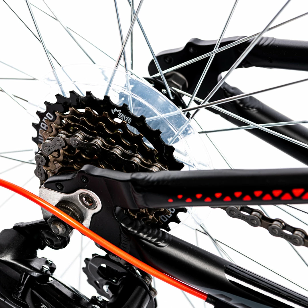 Merida Matts J24 Kids 24” Mountain Bike Black/Grey/Red Bikes 5 Merida Matts J24 Kids 24” Mountain Bike Black/Grey/Red Bikes